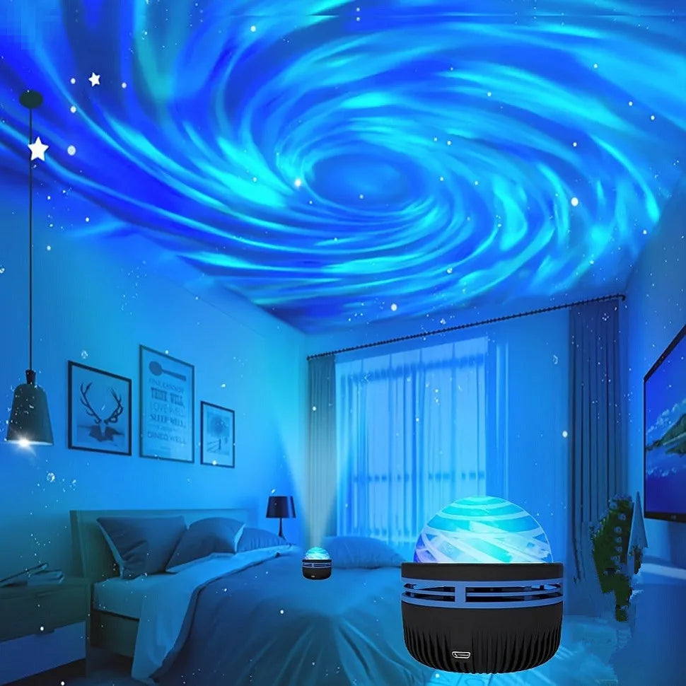 LED Galaxy Projector - Colorful Sky Night Light for Kids' Room -  by New Fashion Home Store | Available at Handbags Specialist Headquarter