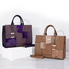Large Ladies Triple-use Crossbody Satchel Handbag