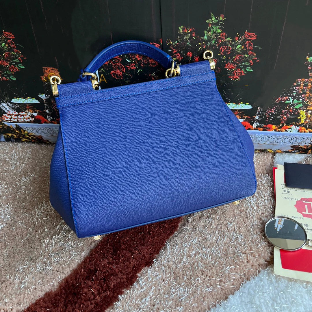 Luxury Brand Genuine Leather Women's Handbag, High-End Large Capacity Fashionable Crossbody Bag, Versatile Shoulder Bag