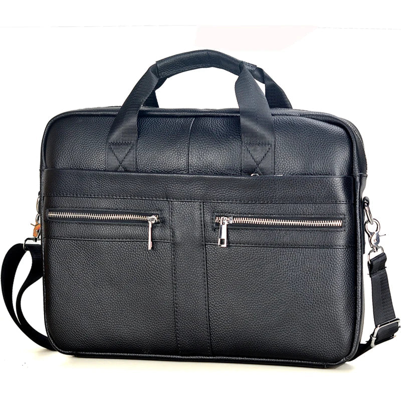 Men Genuine Leather Handbags Casual Leather Laptop Bags Male Business Travel Messenger Bags Men's Crossbody Shoulder Bag -  by LACHIOUR Store | Available at Handbags Specialist Headquarter