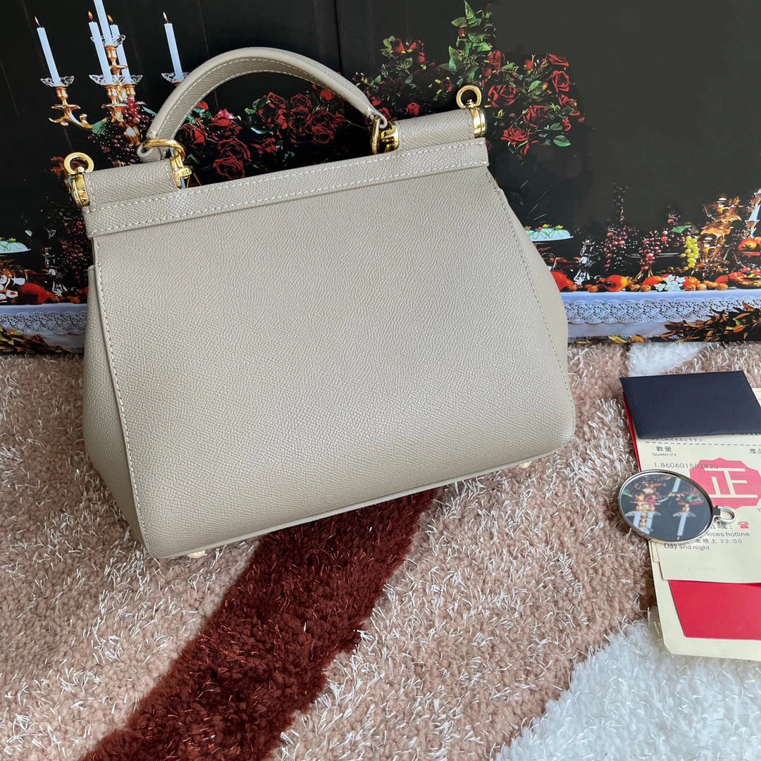 Luxury Brand Genuine Leather Women's Handbag, High-End Large Capacity Fashionable Crossbody Bag, Versatile Shoulder Bag