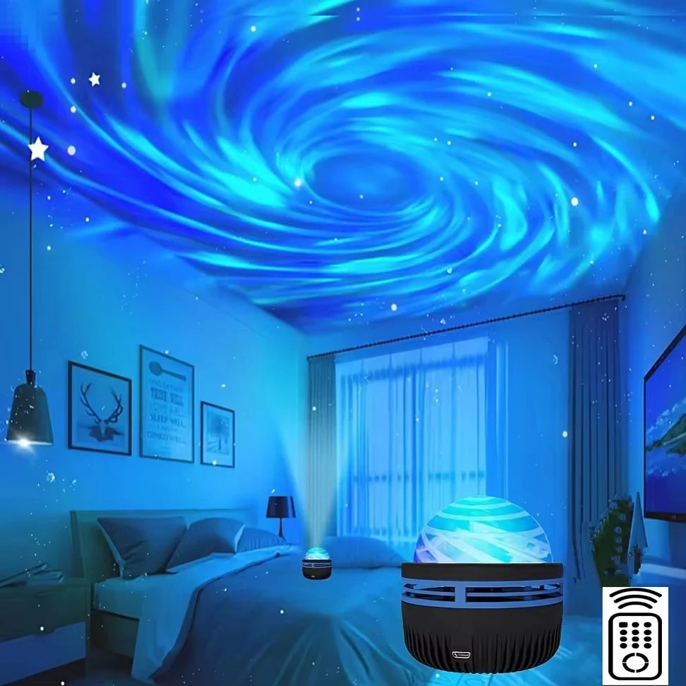 LED Galaxy Projector - Colorful Sky Night Light for Kids' Room -  by New Fashion Home Store | Available at Handbags Specialist Headquarter