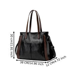 Vegan Leather Large Crossbody Hobo Handbag