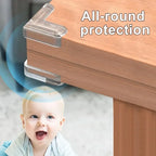 Baby Safety Silicone Corner Protector Transparent Edge Guard -  by Stone's Store | Available at Handbags Specialist Headquarter