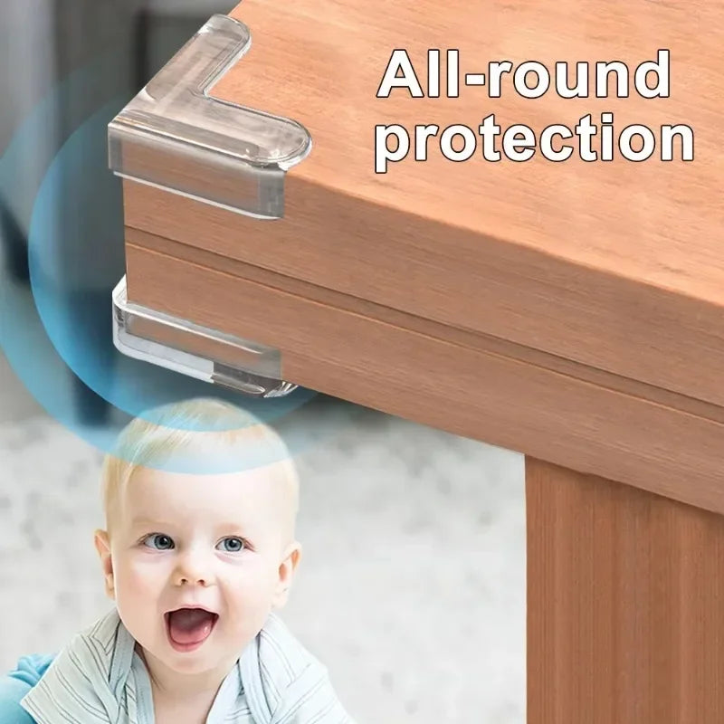 Baby Safety Silicone Corner Protector Transparent Edge Guard -  by Stone's Store | Available at Handbags Specialist Headquarter