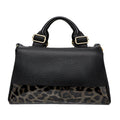 Aidrani Leopard Print Genuine Leather Women's Handbag