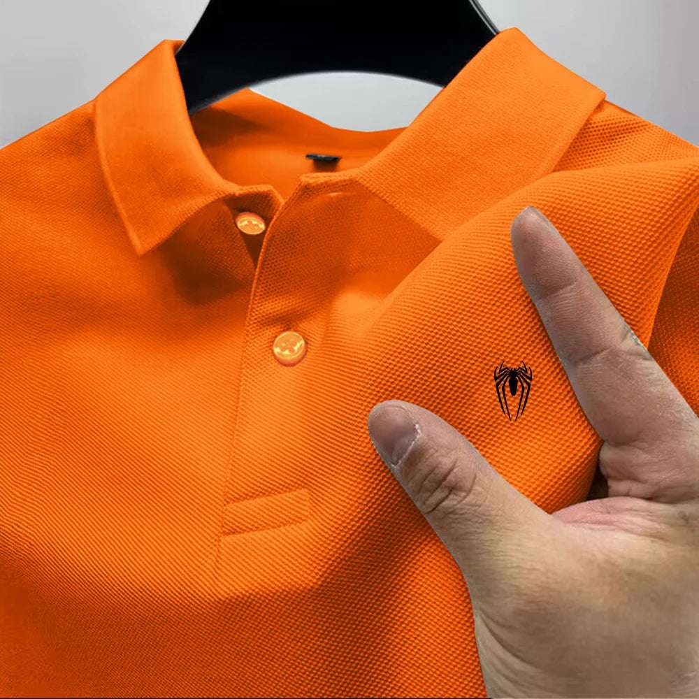 Summer New Men's Polo Collar Shirt - Casual and Versatile - Men's Polo by Handbags Specialist Headquarter | Available at Handbags Specialist Headquarter