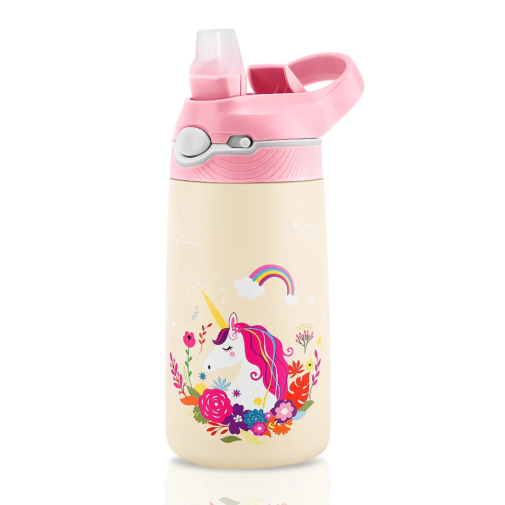 CuddleSip 400ML Kids Cartoon Thermo Bottle - Water Bottles by eprolo | Available at Handbags Specialist Headquarter