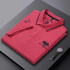 New Summer Korean Embroidered Polo Shirt Men's Luxury Top Casual Lapel Short Sleeve T-shirt Fashion Anti-wrinkle Men T Shirt - Men's Polo shirt by Handbags Specialist Headquarter | Available at Handbags Specialist Headquarter