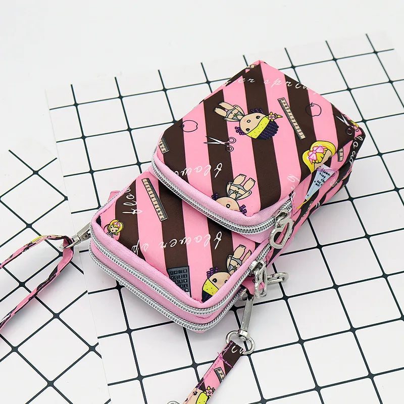 Retro Sports Shoulder Phone Wallet - Wallet by TianTian Store | Available at Handbags Specialist Headquarter