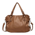 Women’s Large Capacity PU Leather Tote – Laptop & Work Handbag