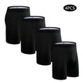 4pcs long boxers for men underwear plus size Men's panties sexy long leg underpants cotton Mens boxer shorts fashion male Trunk - Men's underwear by eprolo | Available at Handbags Specialist Headquarter
