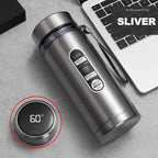 500ml-1L Stainless Steel Thermos Bottle - LED Temperature Display Vacuum Flask - Water Bottles by Shop1104693174 Store | Available at Handbags Specialist Headquarter