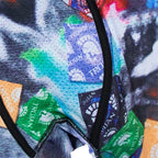 Men's printed boxer briefs set, five-piece patterned underwear collection