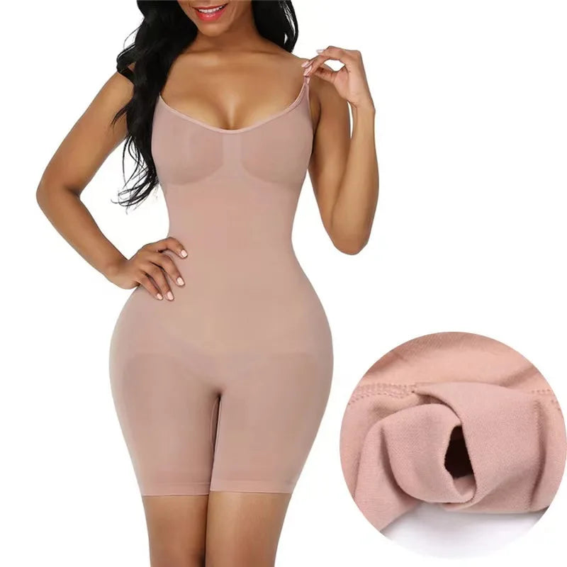 One-piece Shapewear Belly Lift Buttocks Flat Pants Open Crotch Post-partum Slimming Clothes Breast Support Sling Corset - Bottoms by Shop1104660153 Store | Available at Handbags Specialist Headquarter