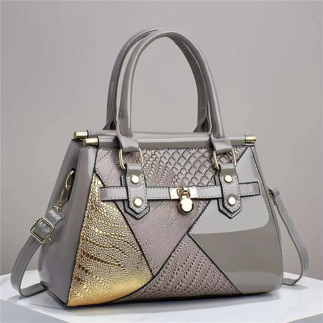 Lizard Pattern Luxury Women's Crossbody Shoulder Bag