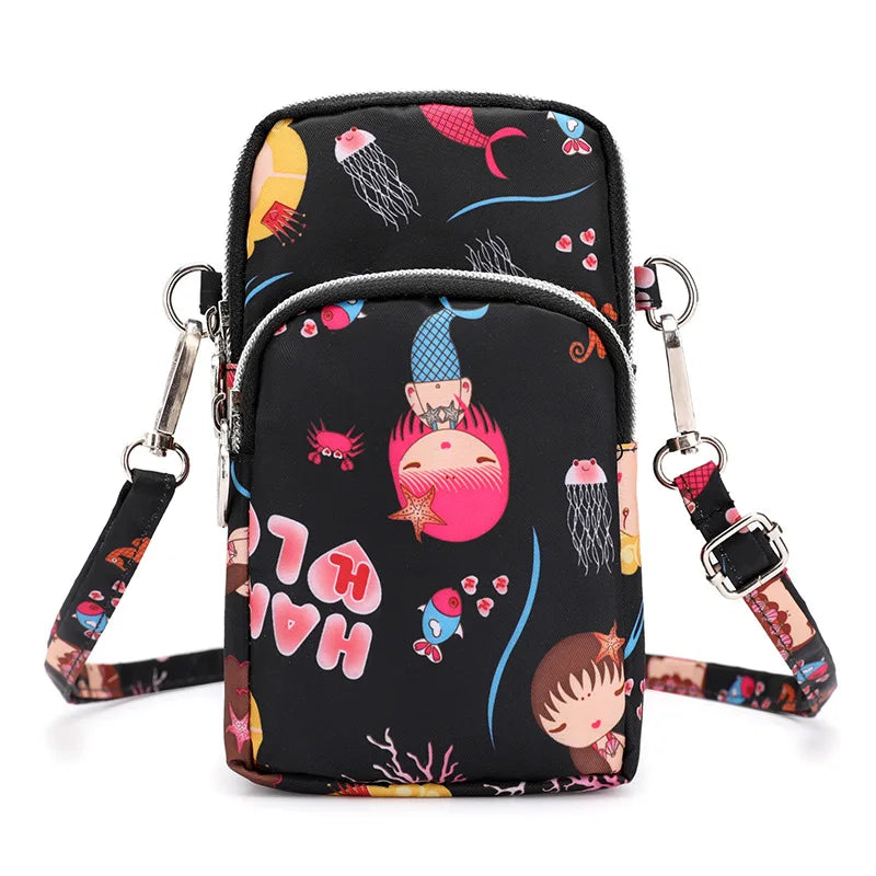 Retro Sports Shoulder Phone Wallet - Wallet by TianTian Store | Available at Handbags Specialist Headquarter