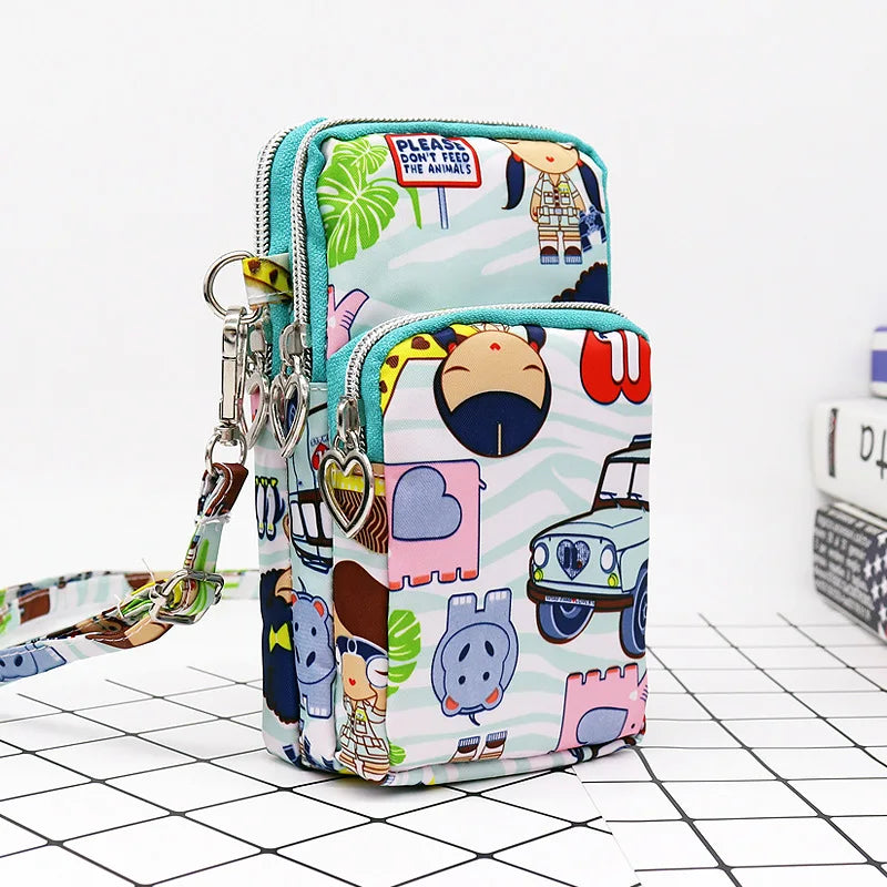 Retro Sports Shoulder Phone Wallet - Wallet by TianTian Store | Available at Handbags Specialist Headquarter