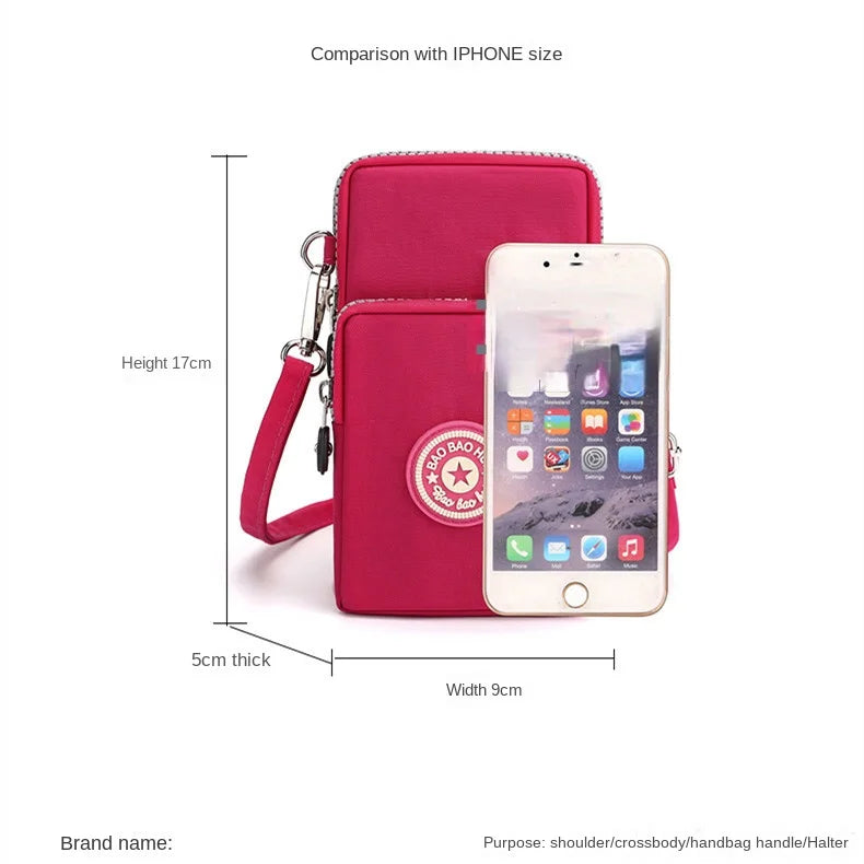 Retro Sports Shoulder Phone Wallet - Wallet by TianTian Store | Available at Handbags Specialist Headquarter