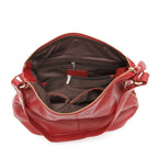 Zency Genuine Leather Hobo Handbag – Medium Shoulder & Crossbody Bag