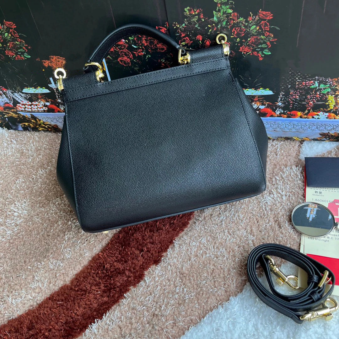 Luxury Brand Genuine Leather Women's Handbag, High-End Large Capacity Fashionable Crossbody Bag, Versatile Shoulder Bag
