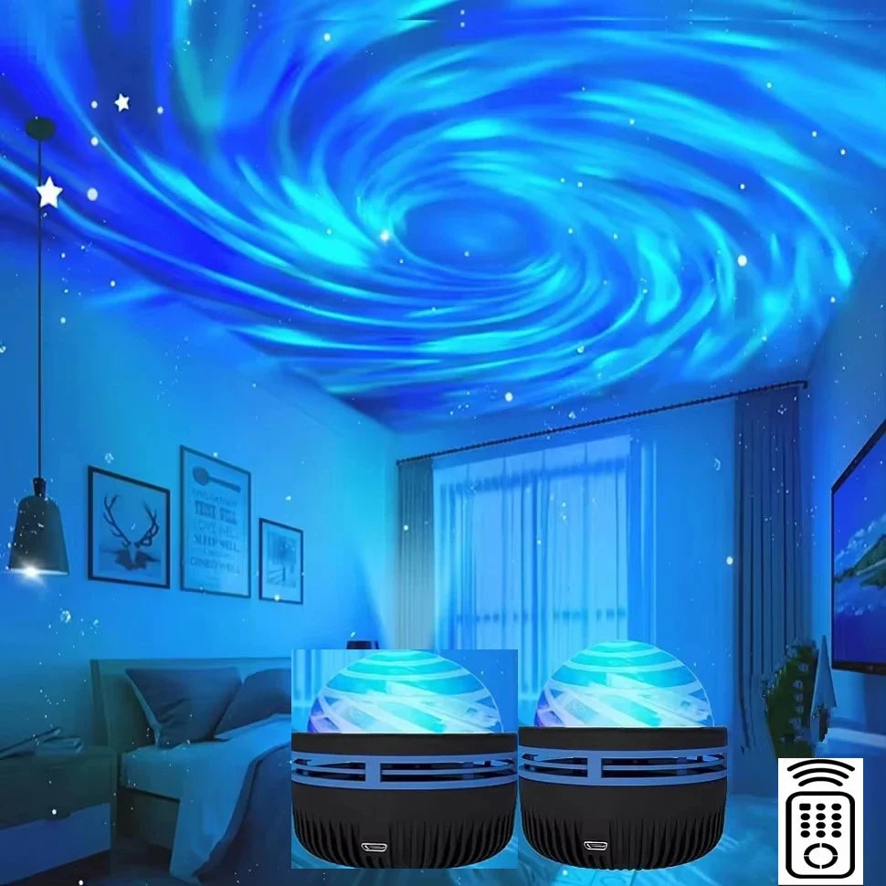 LED Galaxy Projector - Colorful Sky Night Light for Kids' Room -  by New Fashion Home Store | Available at Handbags Specialist Headquarter