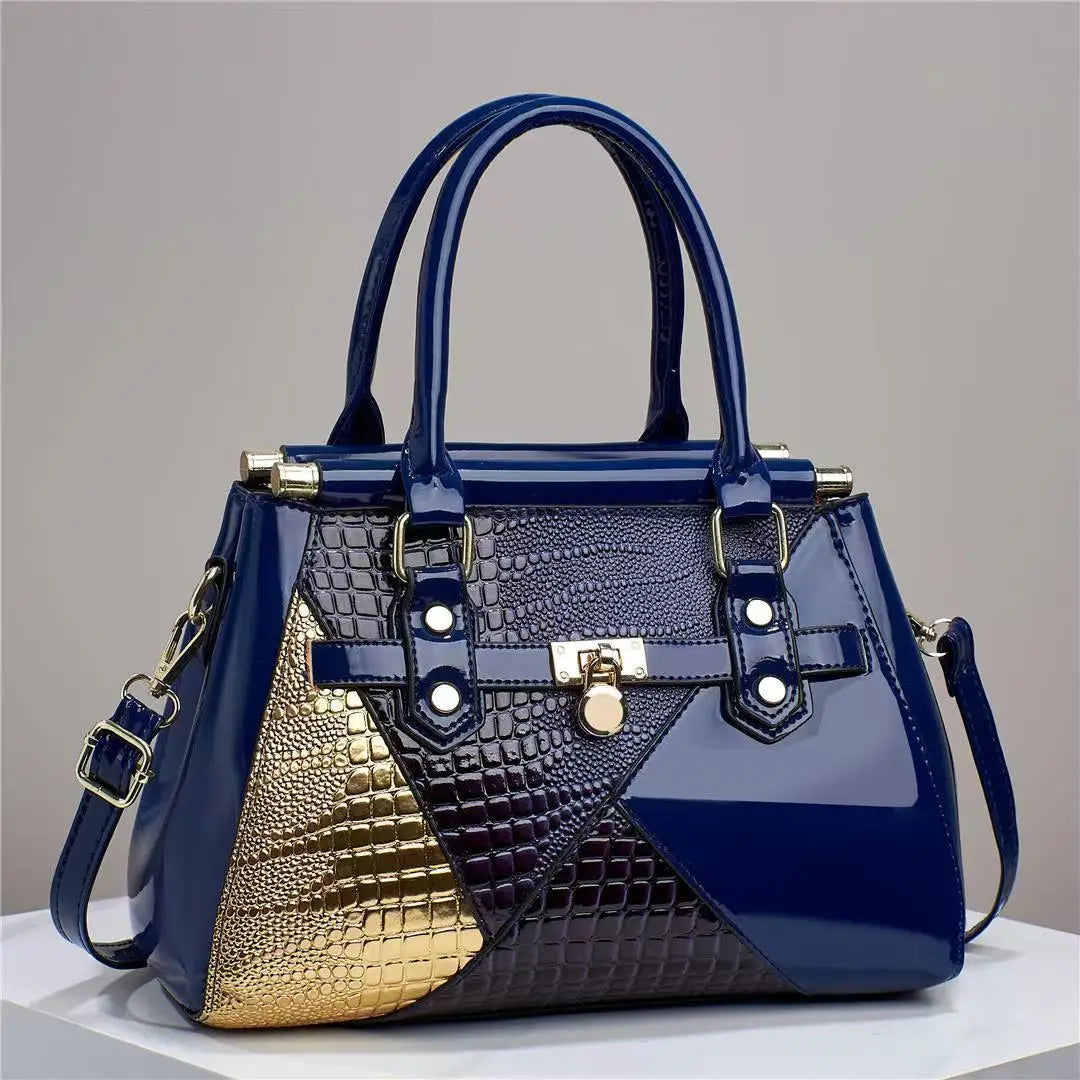 Lizard Pattern Luxury Women's Crossbody Shoulder Bag