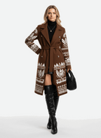 ChicEase: Trendy Long Coat Collection - Luxury Long Coat by Trendsi | Available at Handbags Specialist Headquarter