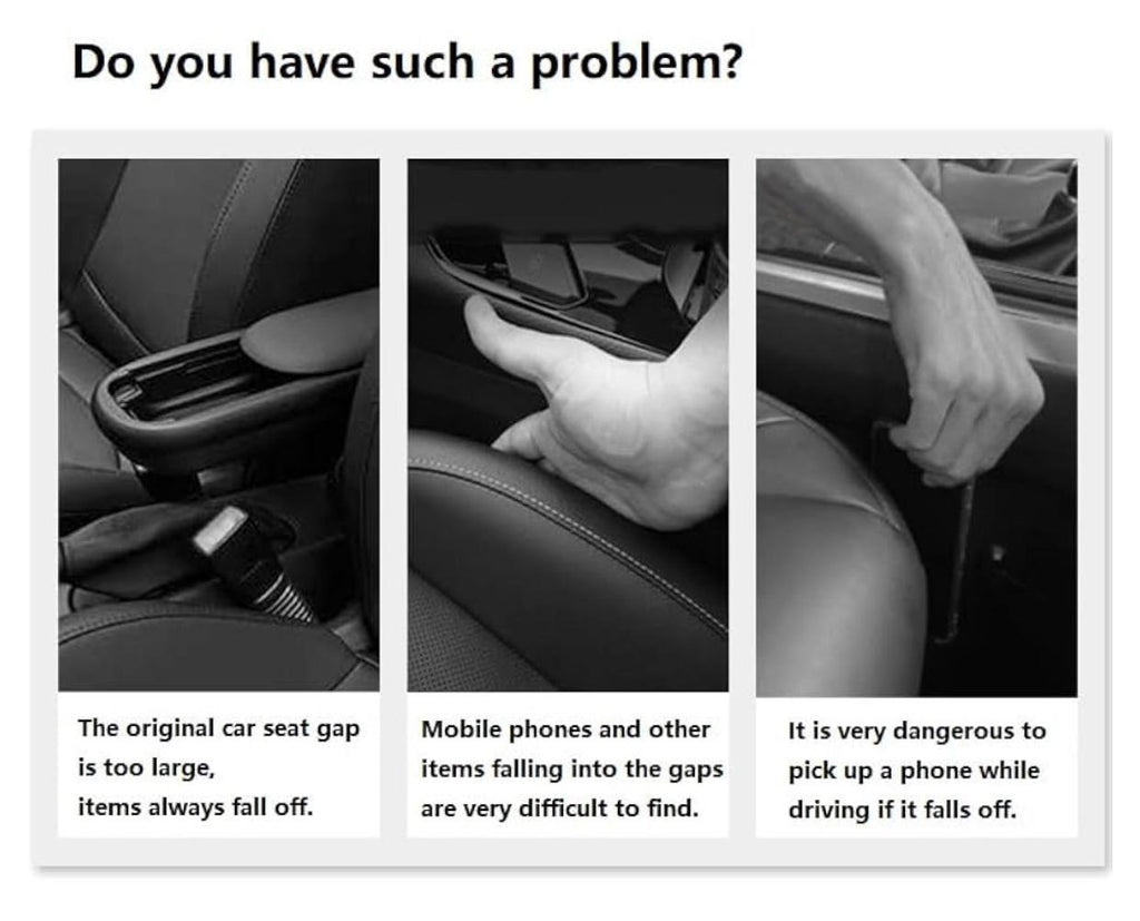 Car Seat Gap Filler -  by Stone's Store | Available at Handbags Specialist Headquarter