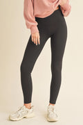 Yelete Full Size Fleece Lined High Waisted Leggings - Leggings by Trendsi | Available at Handbags Specialist Headquarter