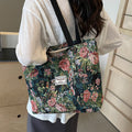 Canvas Large-capacity Shoulder Handbag