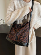 Leopard Dual Purpose Crossbody Bag - Crossbody Bag by Trendsi | Available at Handbags Specialist Headquarter