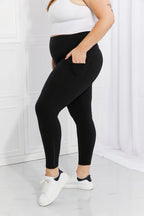 Leggings Depot Full Size Strengthen and Lengthen Reflective Dot Active Leggings - Leggings by Trendsi | Available at Handbags Specialist Headquarter