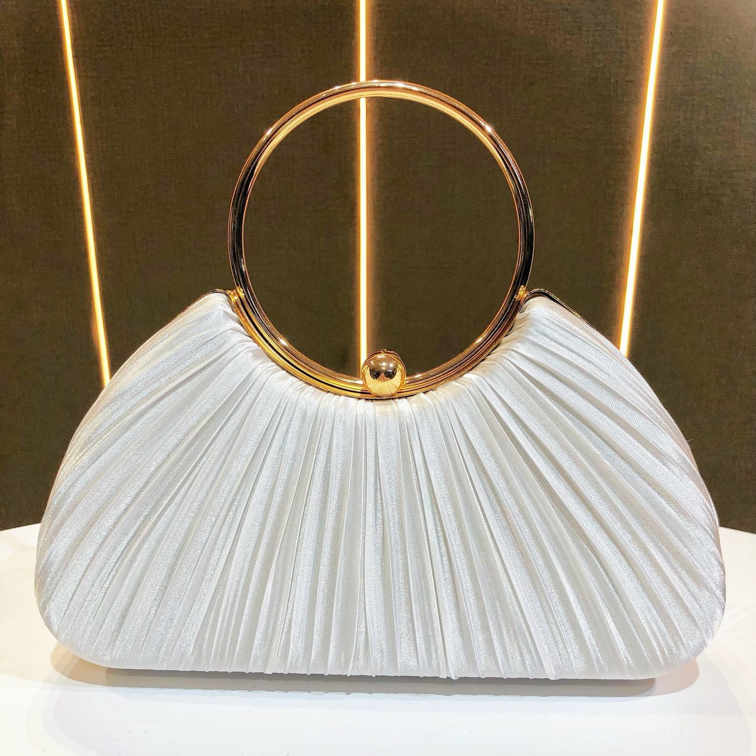 Satin Cheongsam Evening Clutch