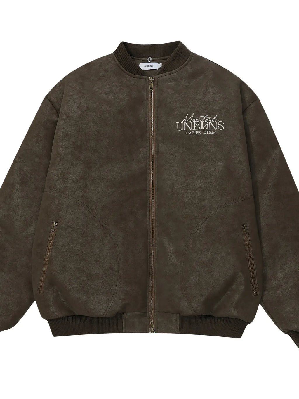 Men's Plaid Collar Detail Zip Up Jacket - Men's jackets by Trendsi | Available at Handbags Specialist Headquarter