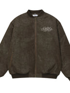 Men's Plaid Collar Detail Zip Up Jacket - Men's jackets by Trendsi | Available at Handbags Specialist Headquarter