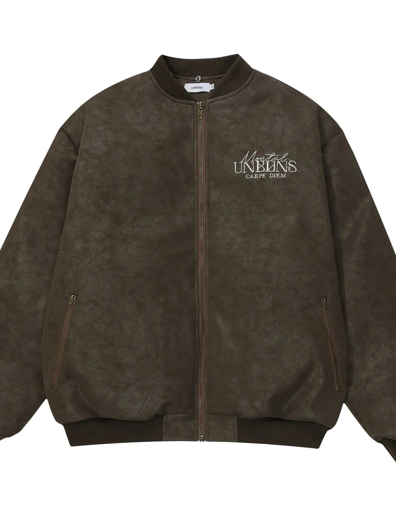 Men's Plaid Collar Detail Zip Up Jacket - Men's jackets by Trendsi | Available at Handbags Specialist Headquarter