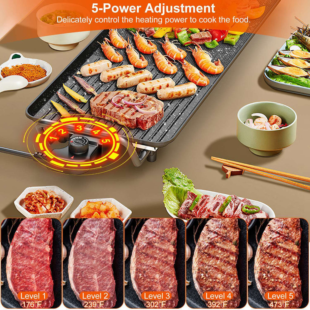 GrillMaster 5000: Indoor/Outdoor Electric BBQ Griddle - appliances by Trendsi | Available at Handbags Specialist Headquarter