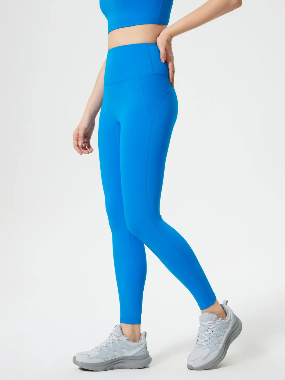 Millennia Wide Waistband Active Leggings - Leggings by Trendsi | Available at Handbags Specialist Headquarter