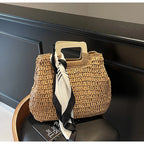 Straw Woven Handbag - handbags by Trendsi | Available at Handbags Specialist Headquarter