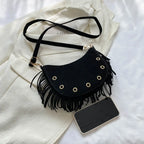 Fringe Detail Crossbody Bag - Handbags by Trendsi | Available at Handbags Specialist Headquarter