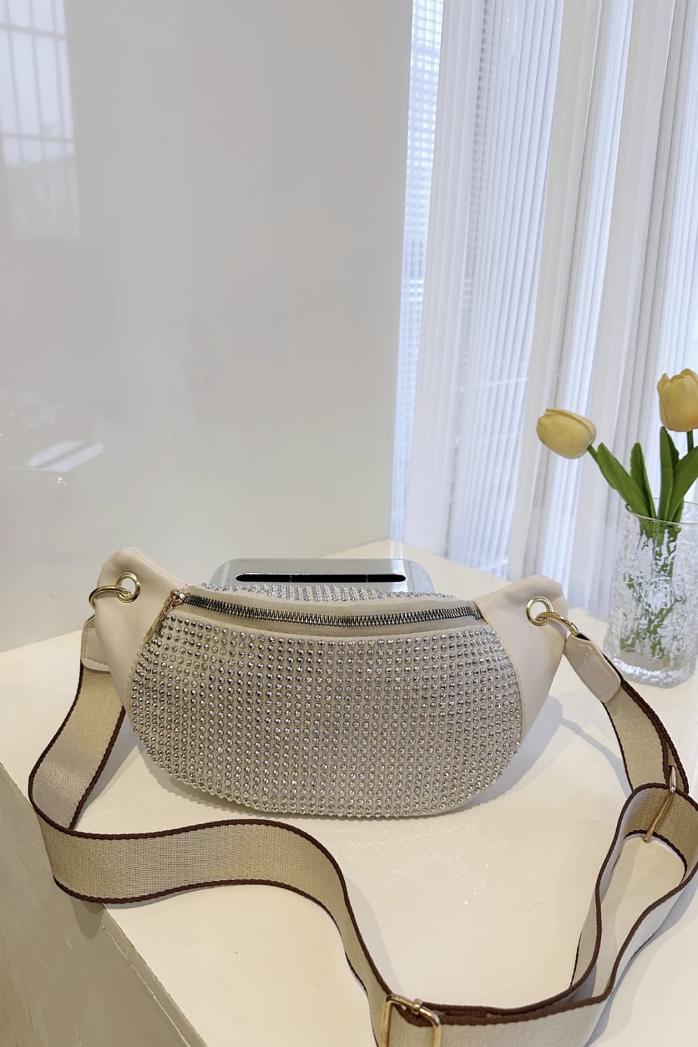 PU Leather Sling Bag - Crossbody Bag by Trendsi | Available at Handbags Specialist Headquarter