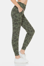 Leggings Depot Camouflage High Waist Leggings - Leggings by Trendsi | Available at Handbags Specialist Headquarter