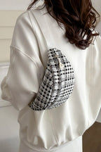 Plaid Wide Strap Crossbody Bag - Handbags by Trendsi | Available at Handbags Specialist Headquarter