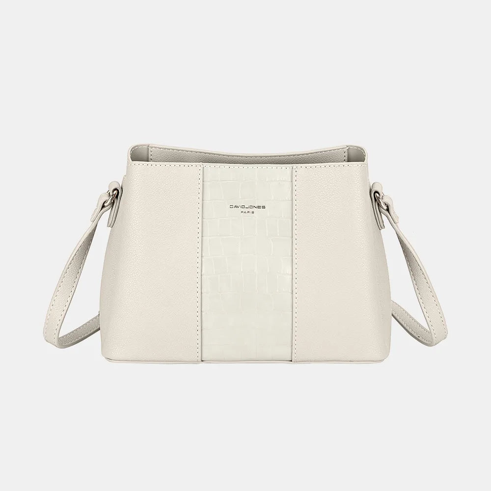 David Jones PU Leather Crossbody Bag - Crossbody Bag by Trendsi | Available at Handbags Specialist Headquarter