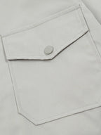 Men's Long Sleeve Jacket with Chest Pockets - Men's jackets by Trendsi | Available at Handbags Specialist Headquarter