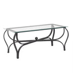 TriGlass Chic: Sleek 3-Piece Coffee Table Set - decor by Trendsi | Available at Handbags Specialist Headquarter