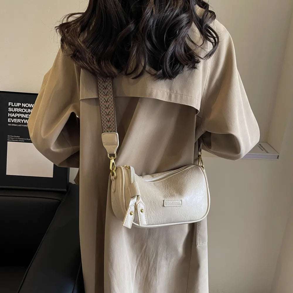 PU Leather Shoulder Bag - Crossbody Bag by Trendsi | Available at Handbags Specialist Headquarter