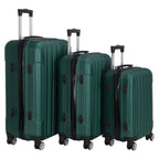 Tri-Size Glide: Universal Alloy Luggage Set - Travel Sets by Trendsi | Available at Handbags Specialist Headquarter