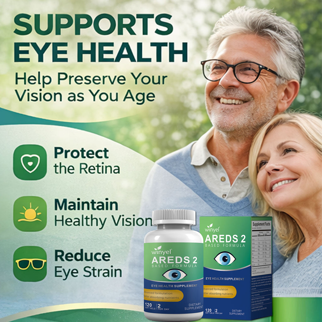 AREDS 2 Eye Vitamin & Mineral Supplement, 120 Softgels